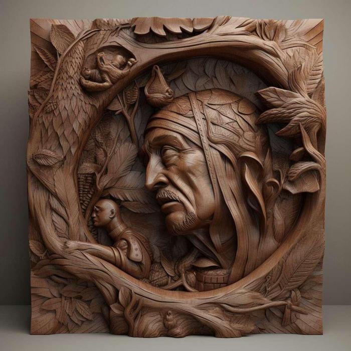 نموذج ثلاثي الأبعاد لآلة CNC 3D Art 